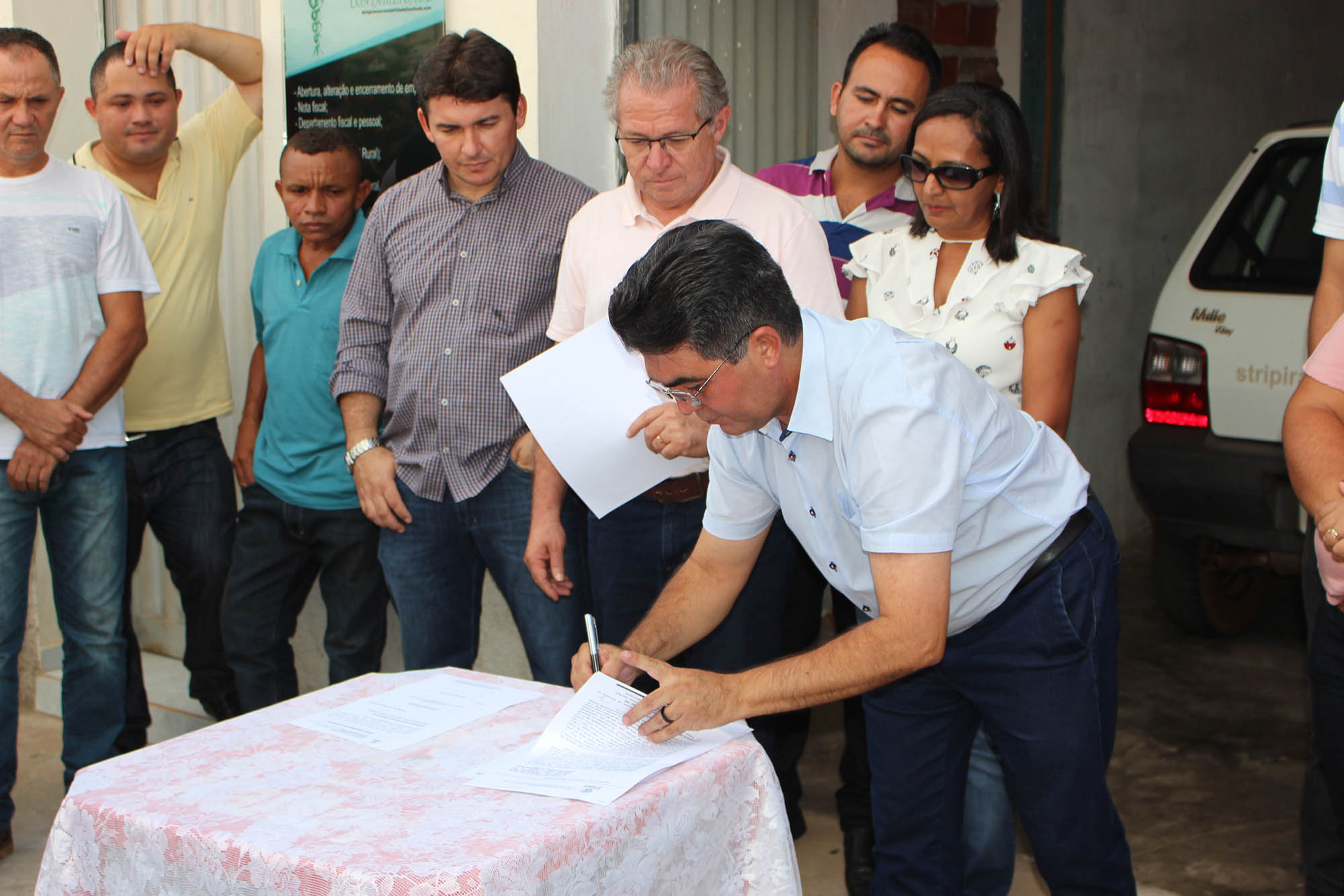 O Secretário de desenvolvimento rural, Francisco Limma.