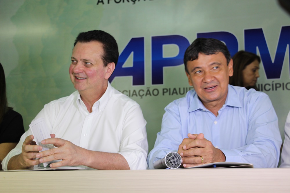 Gilberto Kassab e Wellington Dias