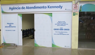 A nova agência fica dentro de um supermercado na Avenida Presidente Kennedy, no bairro Horto.