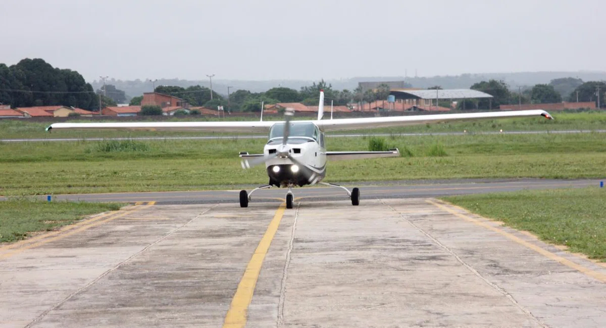 Aeronave usada para tráfico de drogas