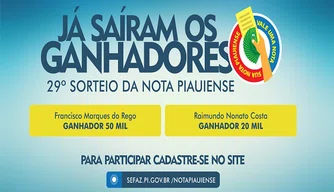 29º Sorteio da Nota Piauiense