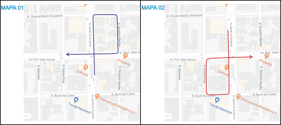 Mapas 1 e 2.