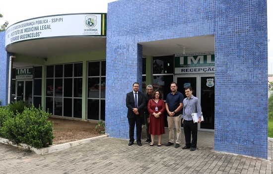 Visita da OAB ao IML de Teresina