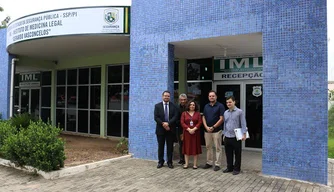 Visita da OAB ao IML de Teresina