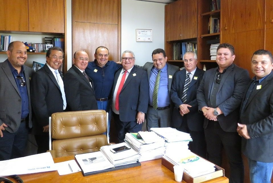 Deputado Júlio Cesar durante encontro em Brasília