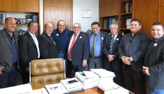 Deputado Júlio Cesar durante encontro em Brasília