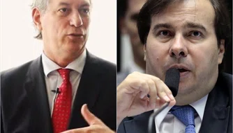 Ciro Gome e Rodrigo Maia