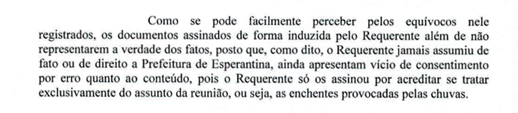 Vice-prefeito recorre ao TCE e reforça ser alvo de manobra