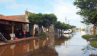 Alagamento em Esperantina.