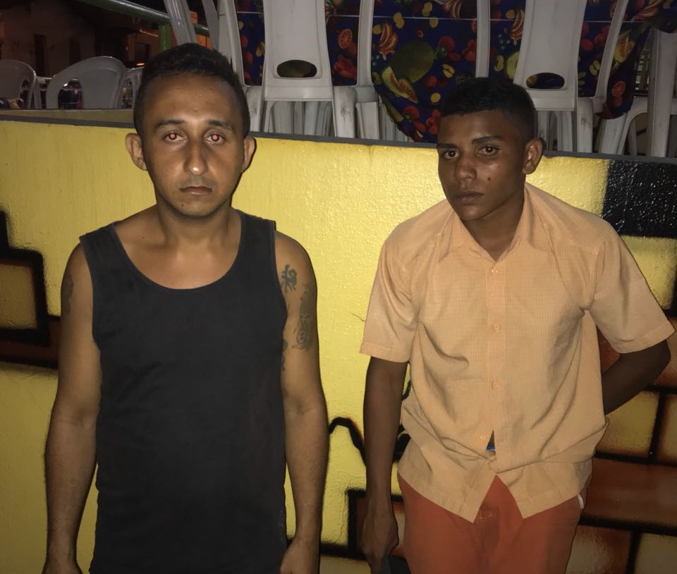 Dupla presa após furtar apartamento no Morada Nova.