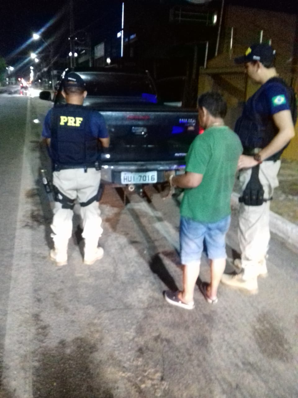 O flagrante ocorreu na madrugada deste sábado, 02 de junho.