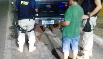 O flagrante ocorreu na madrugada deste sábado, 02 de junho.