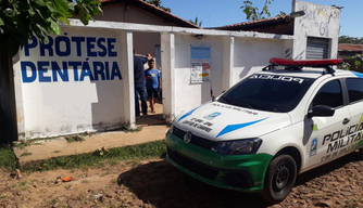 Consultório clandestino fechado em Capitão de Campos.