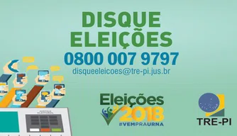 Disque Eleições 2018 é um projeto do TRE-PI e visa aproximar o eleitor da Justiça Federal.