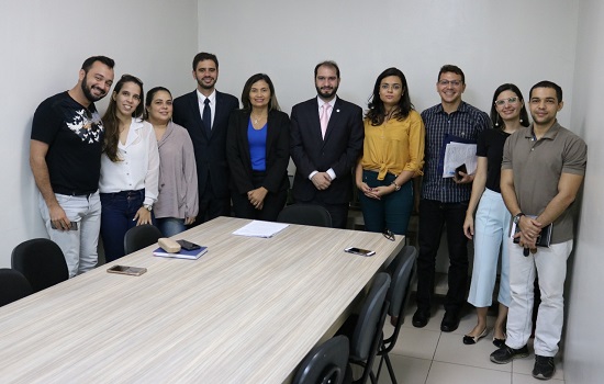 OAB-PI recebe visita de aprovados em concurso de agentes penitenciários