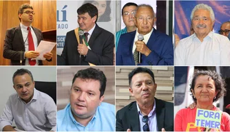 Candidatos ao Governo do Piauí divulgaram suas agendas de campanha.