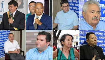 Candidatos ao Governo do Piauí divulgaram suas agendas de campanha.