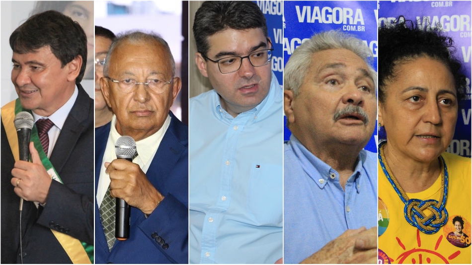 Candidatos ao Governo do Piauí divulgaram suas agendas de campanha.