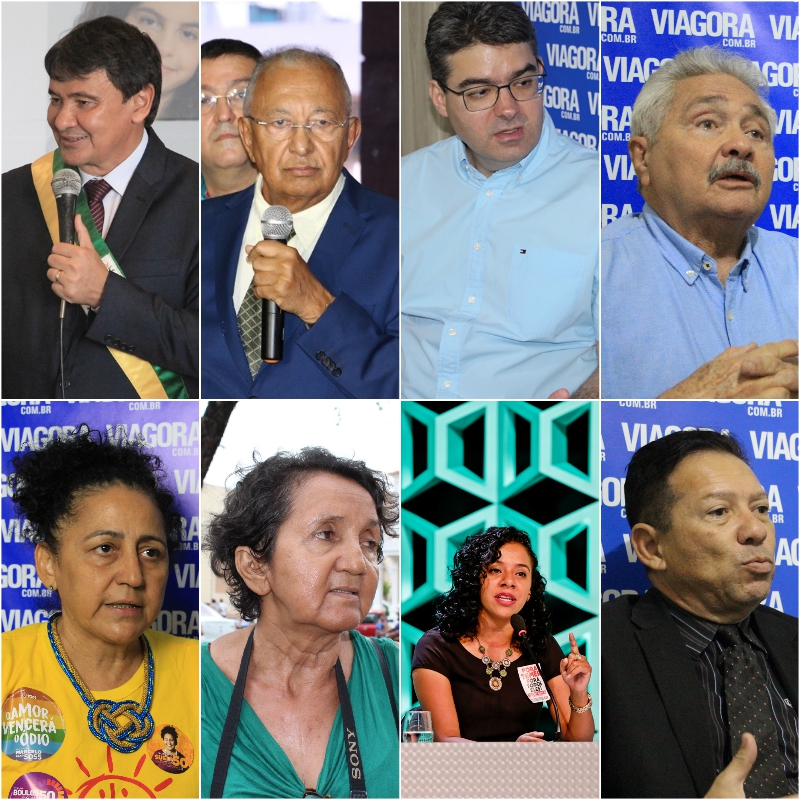 Candidatos ao Governo do Piauí divulgaram suas agendas de campanha.