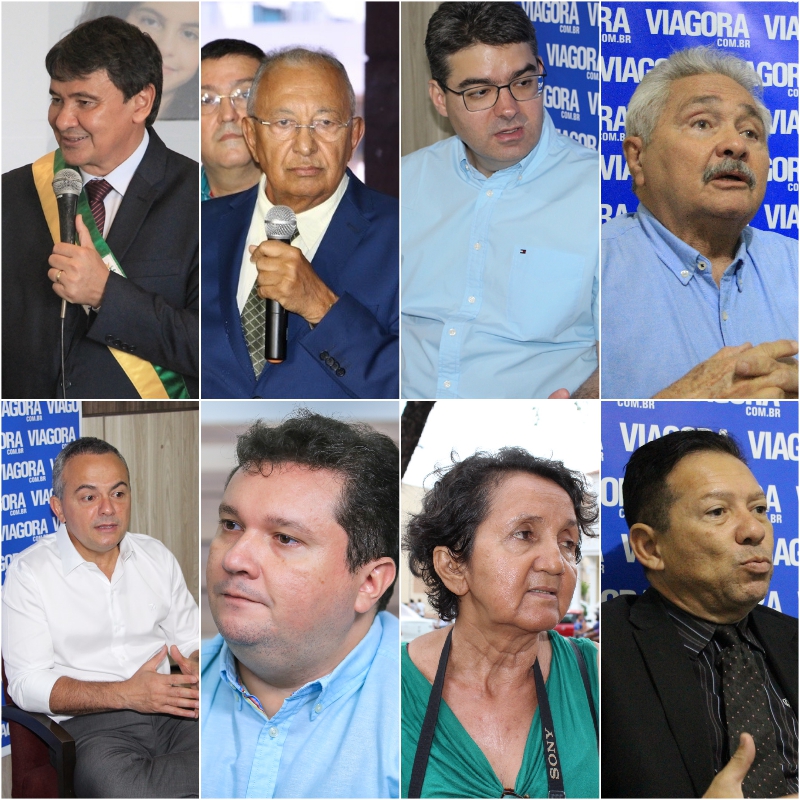 Candidatos ao Governo do Piauí divulgaram suas agendas de campanha.