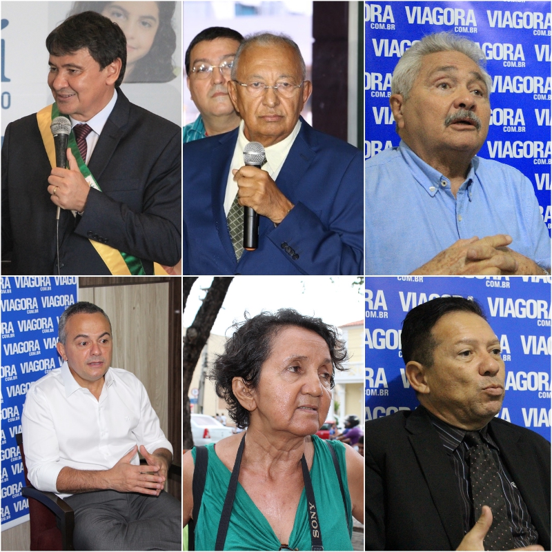 Candidatos ao Governo do Piauí divulgaram suas agendas de campanha.