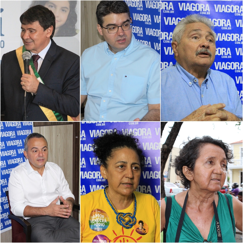 Candidatos ao Governo do Piauí divulgaram suas agendas de campanha.