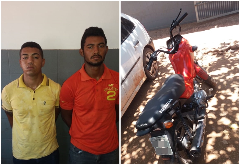 Alisson e Maicon estavam em uma motocicleta durante a abordagem policial.