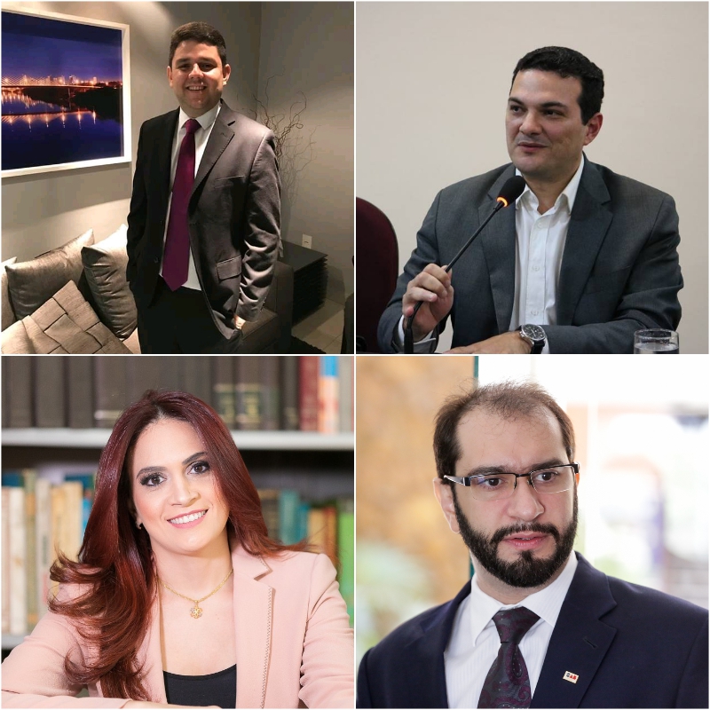 Candidatos à presidência da OAB-PI em 2018.