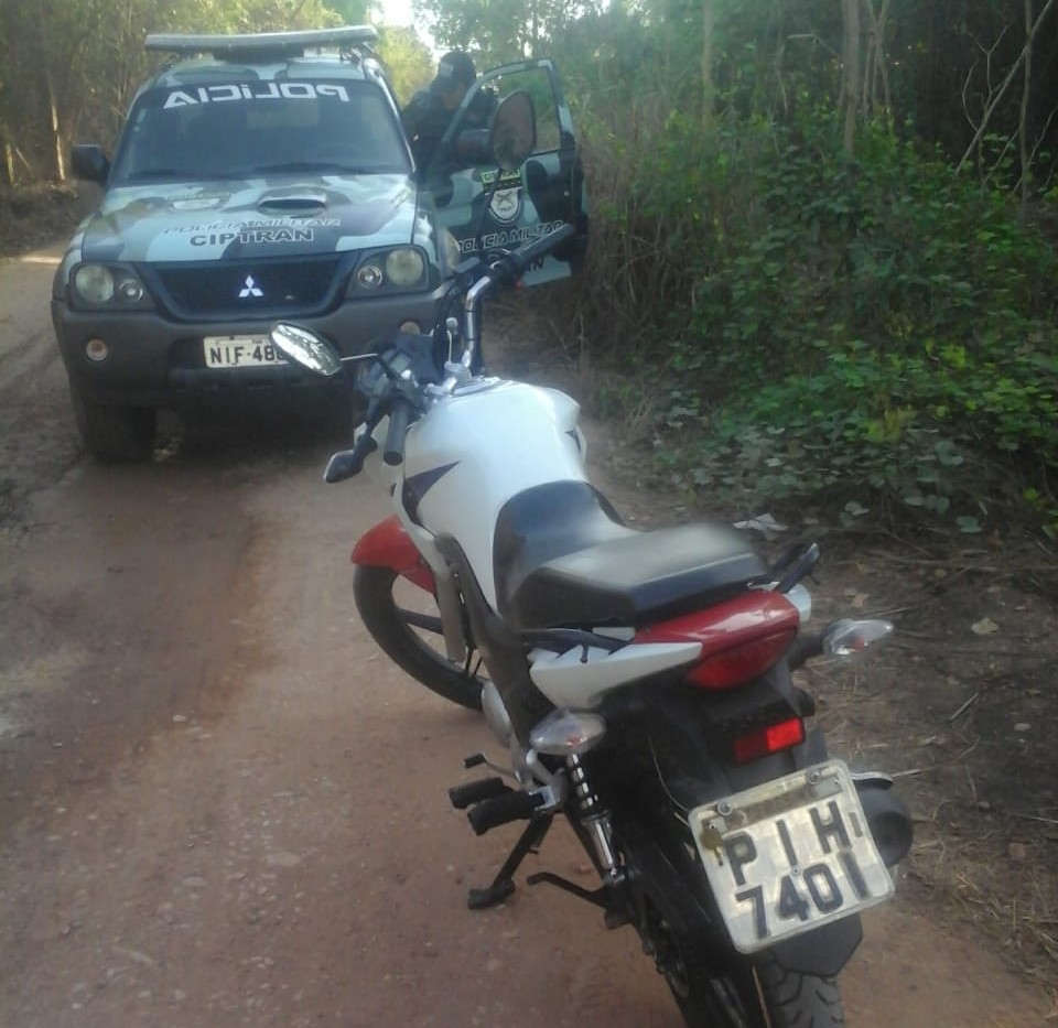 Moto apreendida