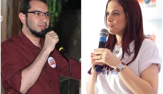 Lucas Villa e Geórgia Nunes.