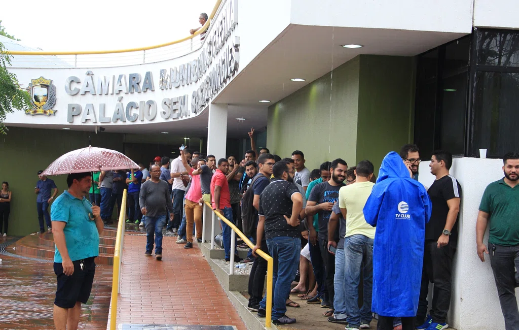 Manifestação de motoristas de aplicativos