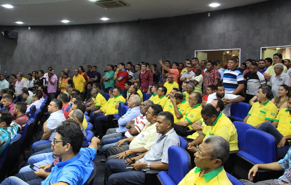 Manifestação de motoristas de aplicativos