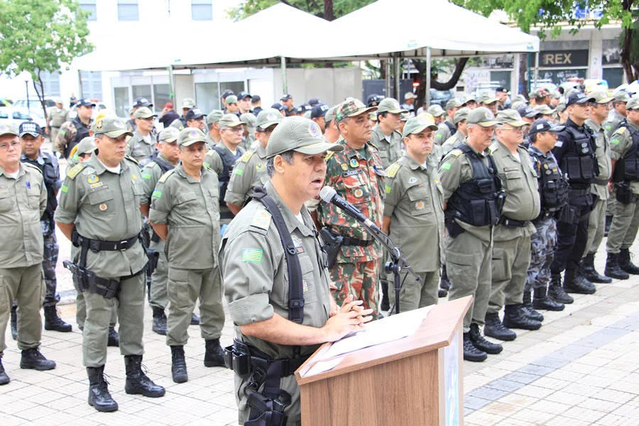 Comandante-geral da Polícia Militar, coronel Lindomar Castilho Melo