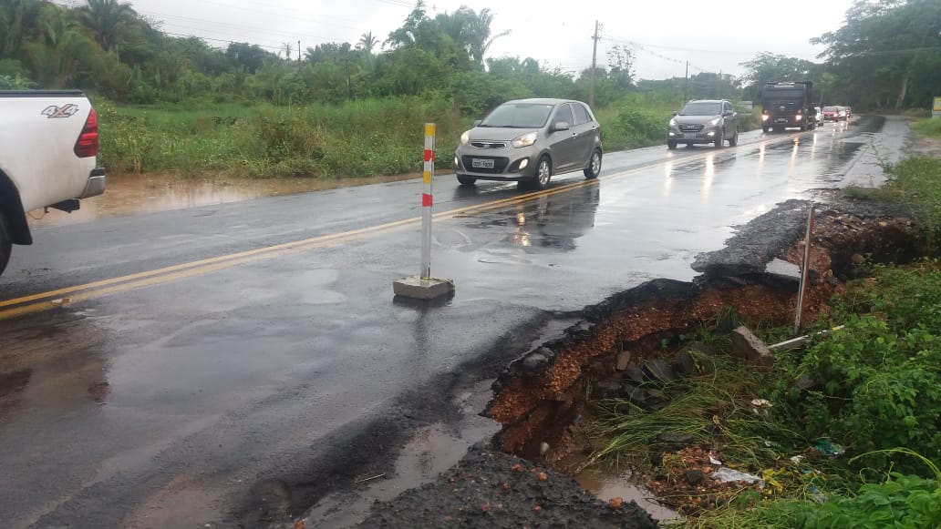 Alagamento BR-343 em Teresina