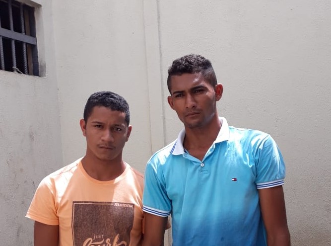 Alan Delon da Silva Cruz e Vanderlei da Silva Pereira.