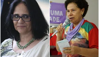 Damares Alves e Regina Sousa.