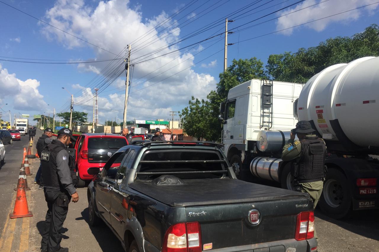 A Operação está fechando as pontes que ligam Teresina a Timon