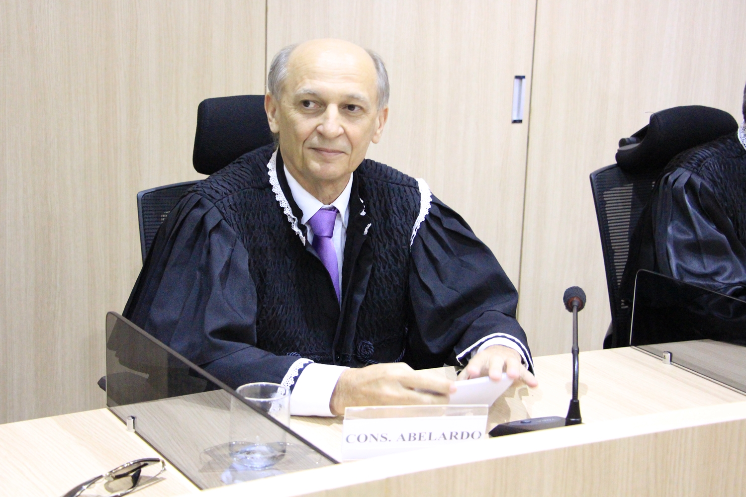 Novo Presidente do Tribunal de Contas do Estado, Abelardo Vilanova