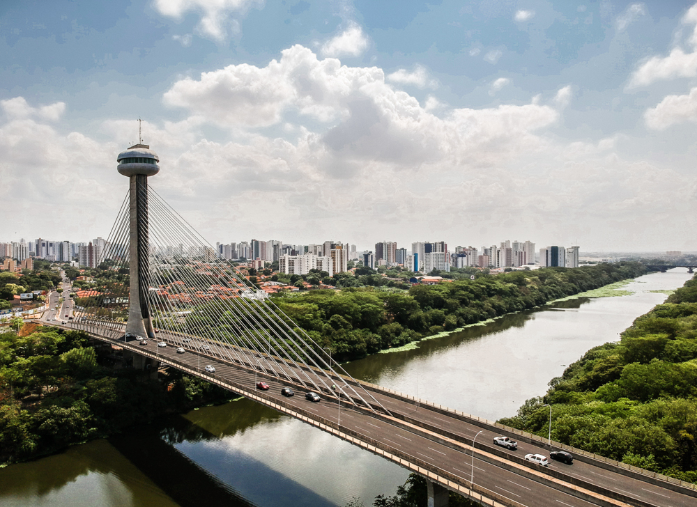 Ponte Estaida em Teresina.