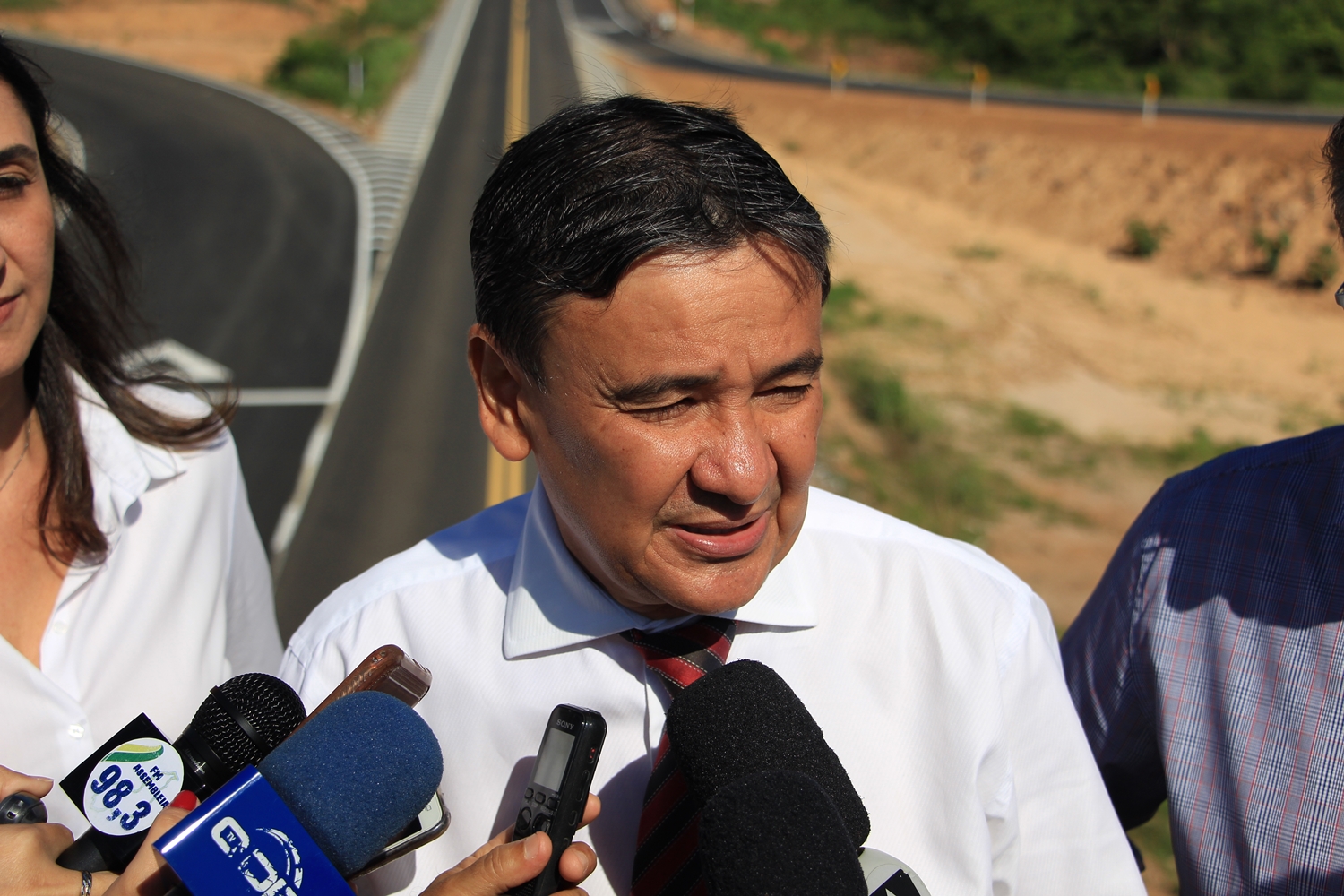 Governador Wellington Dias (PT) faz vistoria a obras do rodoanel