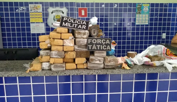 Polícia Militar apreende mais de 27 kg de drogas em Parnaíba