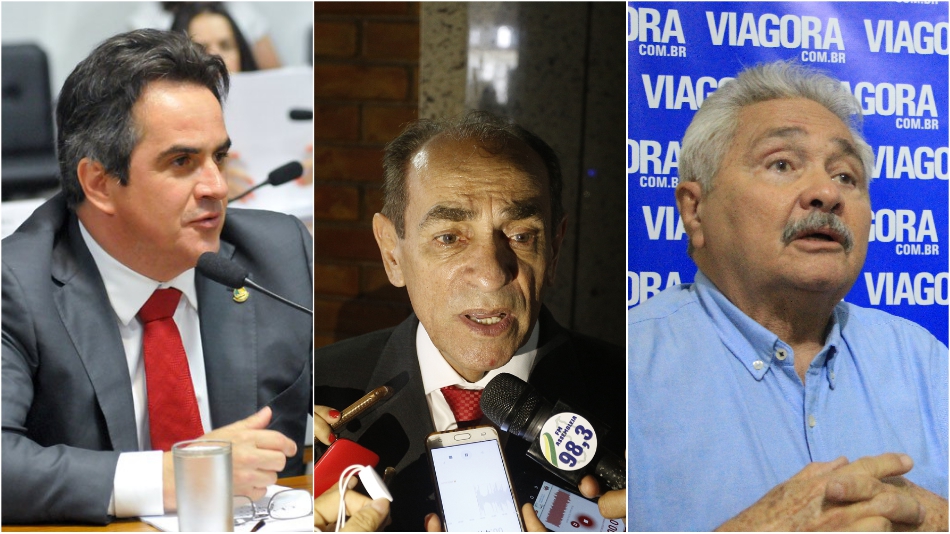 Senadores do Piauí, Ciro Nogueira, Marcelo Castro, Elmano Férrer.