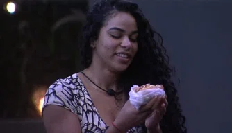 Elana foi ao cinema pela primeira vez no BBB