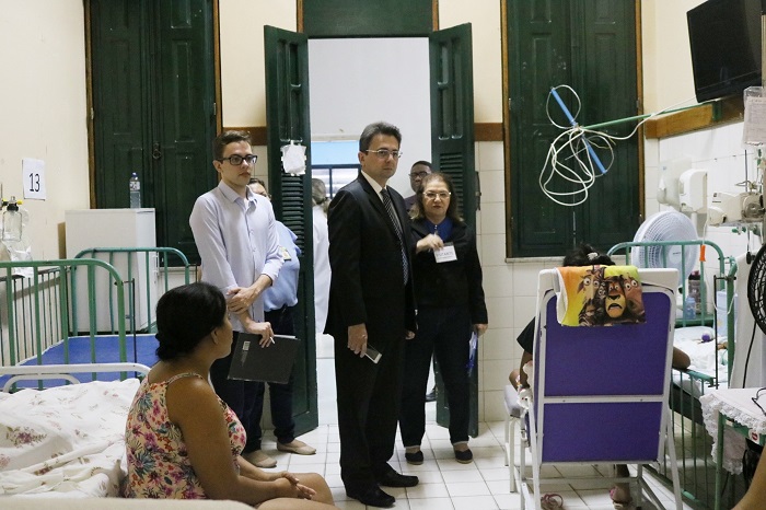 Inspeção no Hospital Infantil Lucídio Portela