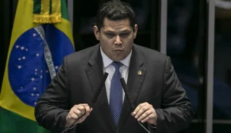 Senador Davi Alcolumbre (DEM-AP), eleito presidente do Senado Federal.