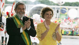 Lula e Marisa Letícia.