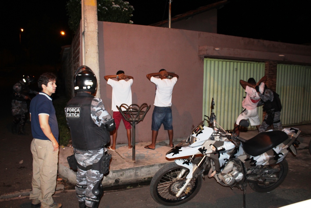 A operação aconteceu no último final de semana