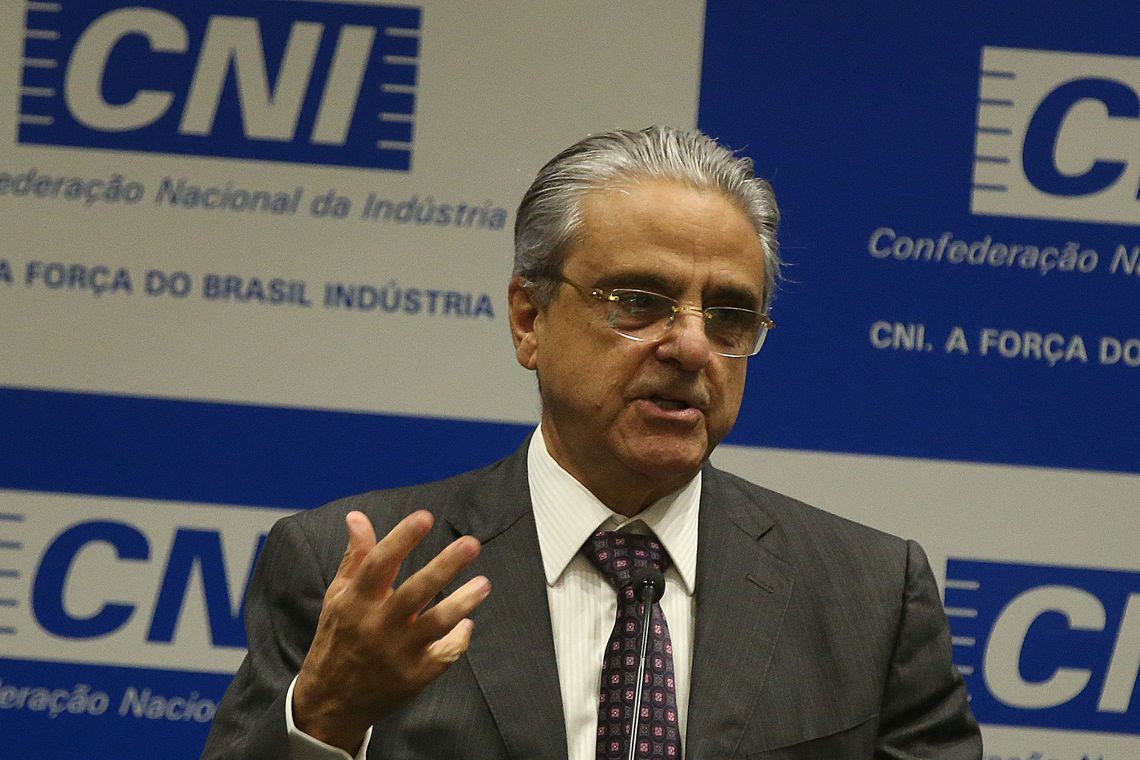 Robson Andrade, presidente da Confederação Nacional da Indústria.