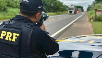 Fiscalização da Polícia Rodoviária Federal (PRF).