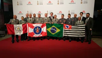 Bombeiros premiados.